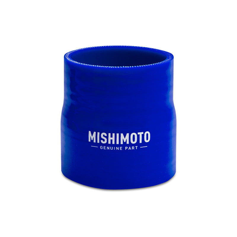 Mishimoto 3in. to 3.5in. Silicone Transition Coupler - Blue - DTX Performance