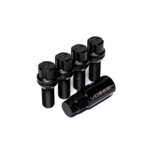 Load image into Gallery viewer, Vossen 30mm Lock Bolt - 14x1.25 - 17mm Hex - Cone Seat - Black (Set of 4) - DTX Performance