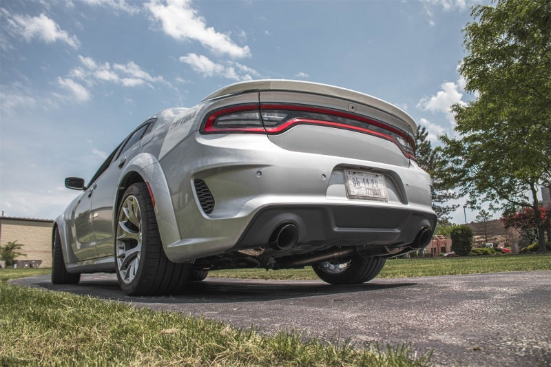 Corsa 15-21 Charger SRT/Hellcat/Redeye 2.75in Valved Catback Dual Rear Exit w/ Single 4.5in Pol Tips - DTX Performance