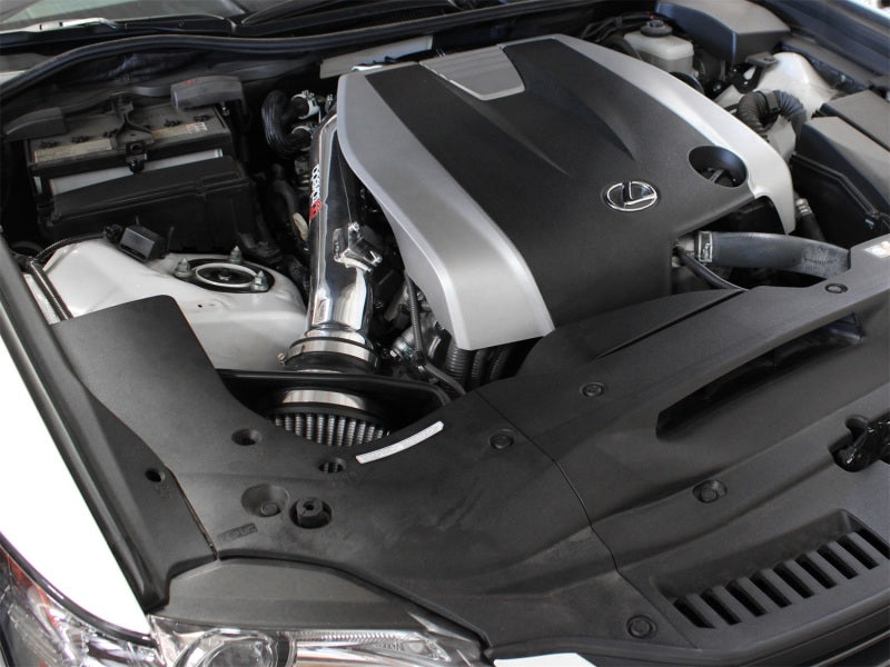 aFe Takeda Stage-2 Pro Dry S Cold Air Intake 15-17 Lexus RC 3.5L-V6 (Polished) - DTX Performance