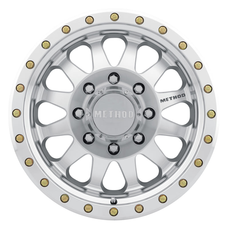 Method MR304 Double Standard 20x10 -18mm Offset 8x170 130.81mm CB Machined/Clear Coat Wheel - DTX Performance