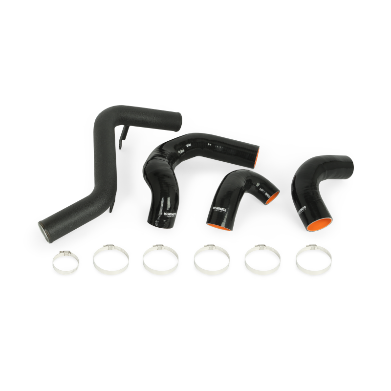 Mishimoto 2013+ Ford Focus ST Intercooler Pipe Kit - Wrinkle Black - DTX Performance