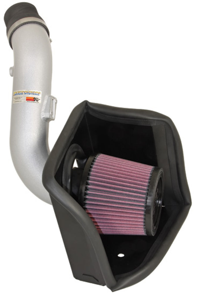 K&N 06-09 Ford Fusion V6-3.0L Silver Typhoon Short Ram Intake - DTX Performance