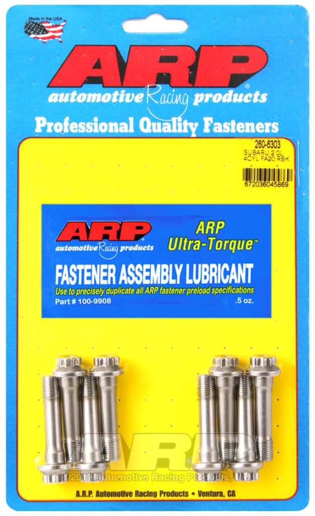 ARP Subaru FA20 2.0L Rod Bolt Kit - DTX Performance