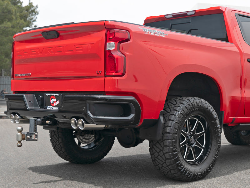 aFe Vulcan Series 3in 304SS Exhaust Cat-Back Exh w/ Pol Tips 2019 GM Silverado / Sierra 1500 V8-5.3L - DTX Performance