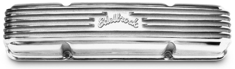 Edelbrock Valve Cover Classic Series Chevrolet 1959-1986 262-400 CI V8 Polshed - DTX Performance