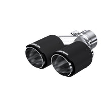 Load image into Gallery viewer, MBRP Universal Carbon Fiber Dual Tip 3.5in OD/2.5in Inlet - DTX Performance