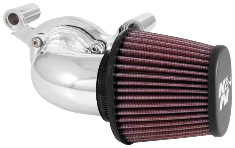 K&N 01-15 Harley-Davidson Touring 96 / 103 / 08-15 Bright Aircharger Performance Intake - DTX Performance