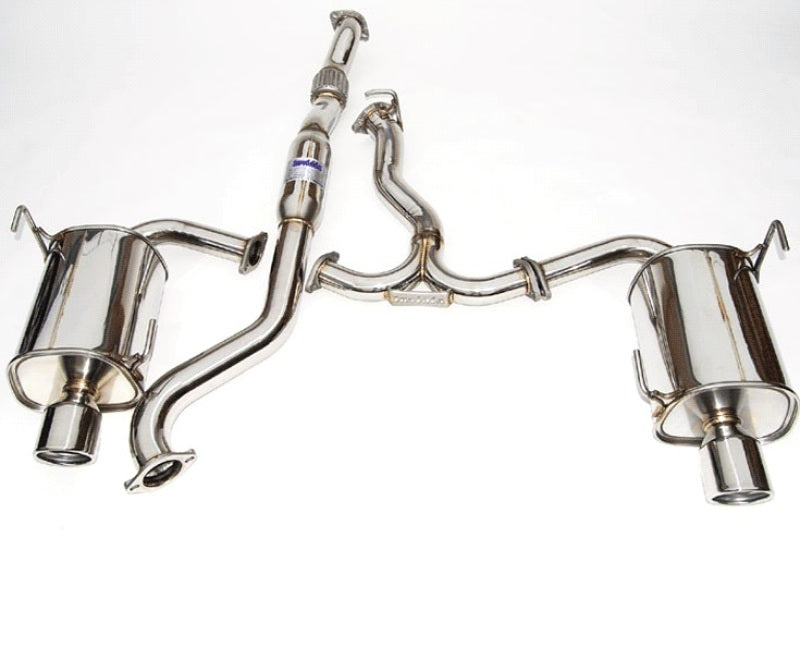 Invidia 2014-2016 Subaru Forester XT Q300 w/ Rolled Polished Tips Cat-Back Exhaust - DTX Performance