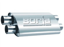 Load image into Gallery viewer, Borla Universal ProXS Muffler - Oval Dual/Dual Inlet/Outlet 2.5in Tubing 19inx4inx9.5in Case - DTX Performance