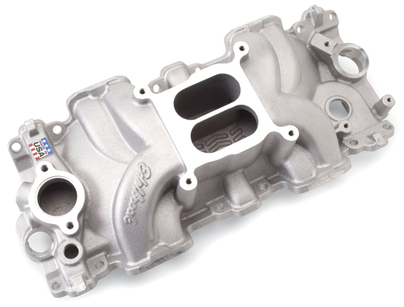 Edelbrock Intake Manifold Single Quad Perf RPM Chevrolet 348/409 Inwin Big Block Small Port - DTX Performance