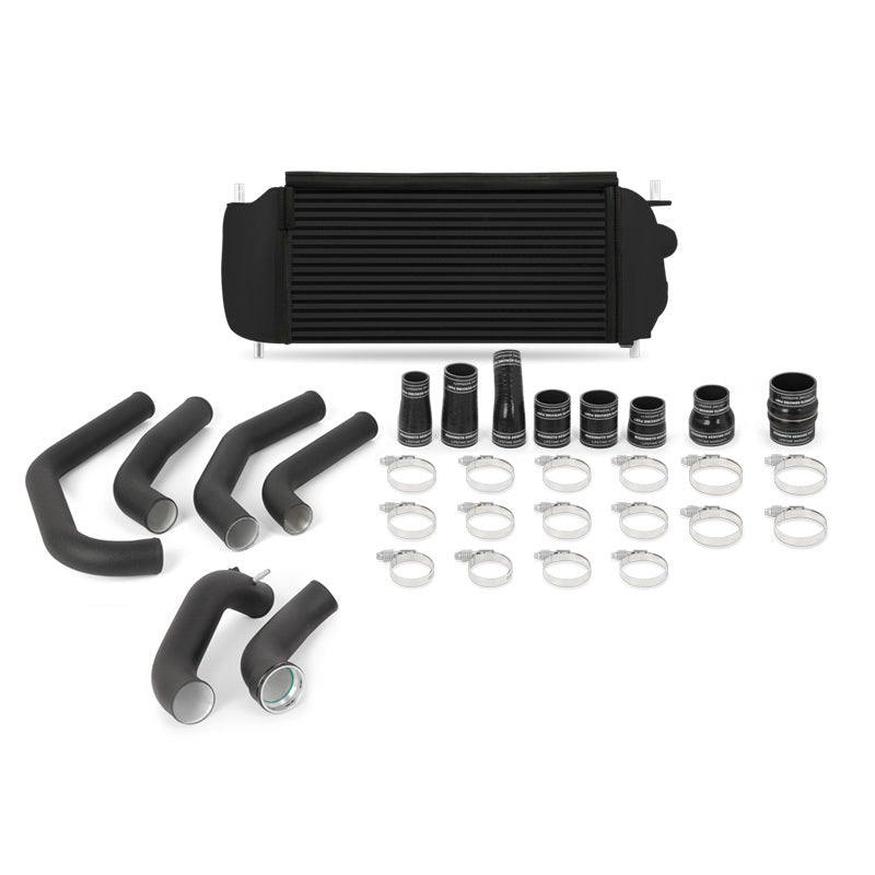 Mishimoto 15-17 Ford F-150 2.7L EcoBoost Black Performance Intercooler Kit w/ Black Pipes - DTX Performance