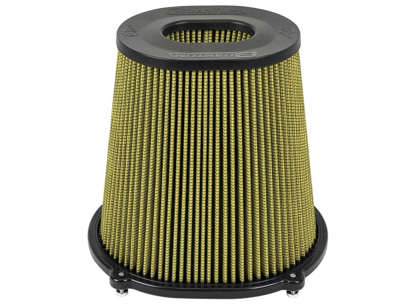 aFe Quantum Pro-Guard 7 Air Filter Inverted Top - 5in Flange x 9in Height - Oiled PG7 - DTX Performance