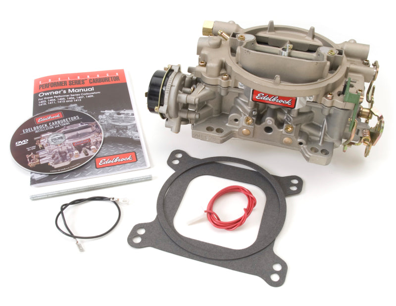 Edelbrock Carburetor Marine 4-Barrel 600 CFM Electric Choke - DTX Performance