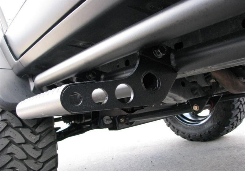 N-Fab RKR Step System 2019 Chevy/GMC 1500 Crew Cab - Cab Length - Tex. Black - 1.75in - DTX Performance