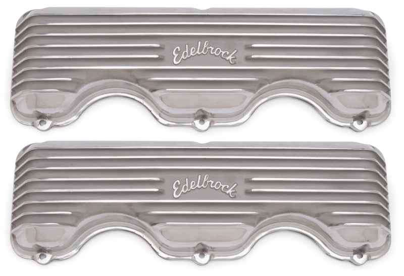 Edelbrock Valve Cover Classic Series Chevrolet W 348/409 CI V8 Polshed - DTX Performance