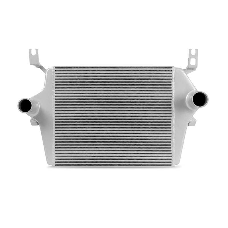 Mishimoto 99-03 Ford 7.3L Powerstroke PSD Silver Intercooler Kit w/ Black Pipes - DTX Performance