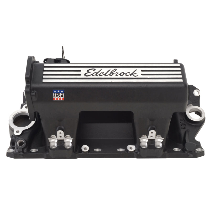 Edelbrock Manifold EFI Pro-Flo XT SB Chevy STD Heads w/ Black Finish - DTX Performance