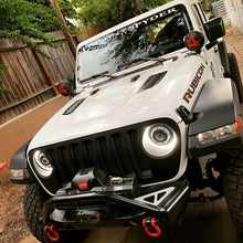 Load image into Gallery viewer, Oracle Oculus Bi-LED Projector Headlights for Jeep JL/Gladiator JT - Matte Black - 5500K - DTX Performance