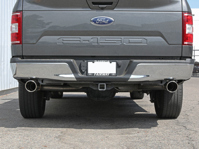 aFe Vulcan Series 3in 304SS Cat-Back w/ Polished Tips 15-20 Ford F-150 V6 2.7L/35L(tt) / V8 5.0L - DTX Performance