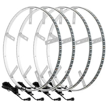 Load image into Gallery viewer, Oracle LED Illuminated Wheel Rings - Double LED - White - DTX Performance