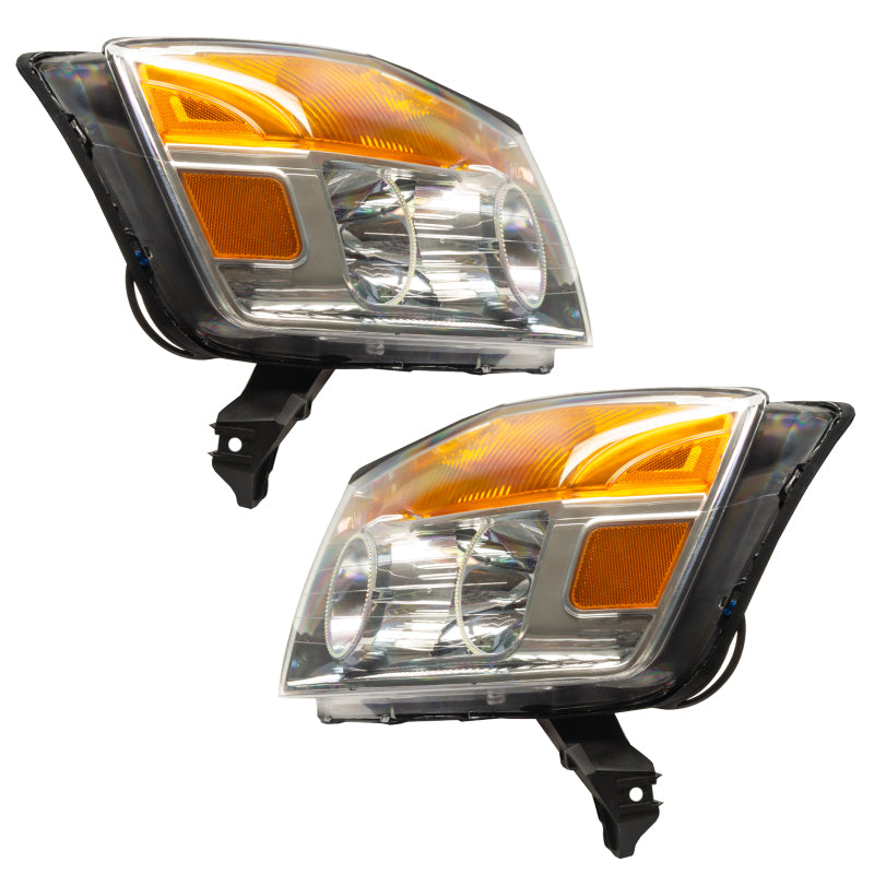 Oracle Lighting 08-15 Nissan Armada Pre-Assembled LED Halo Headlights -Red - DTX Performance