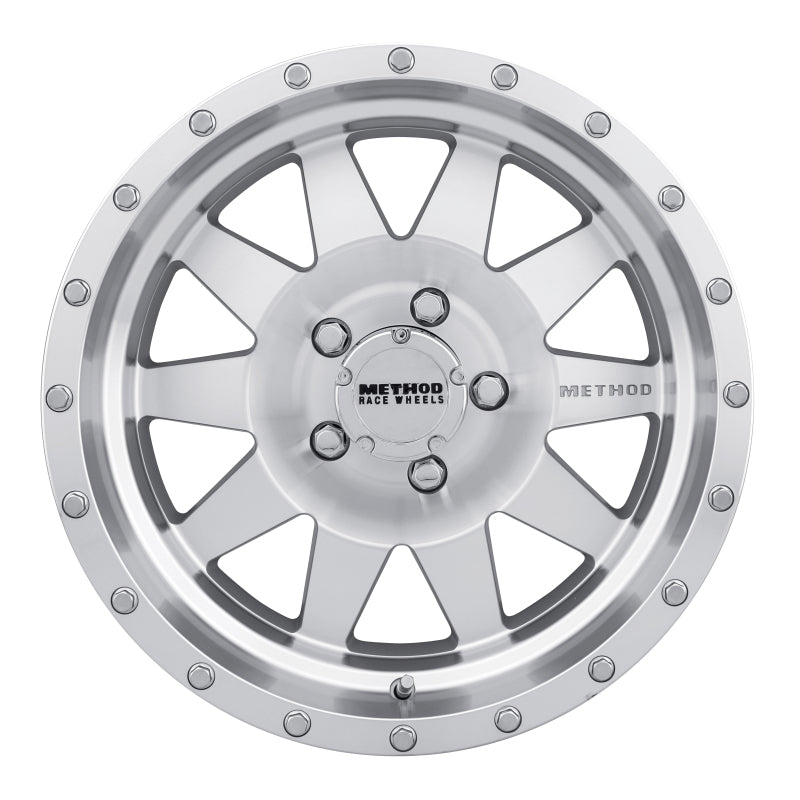 Method MR301 The Standard 17x9 -12mm Offset 5x5 94mm CB Machined/Clear Coat Wheel - DTX Performance