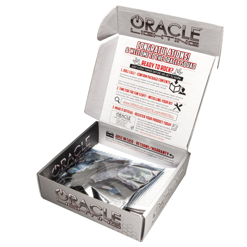 Oracle 17-21 Tesla Model 3 Headlight DRL Upgrade Kit - ColorSHIFT w/o Controller - DTX Performance