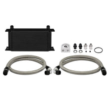 Load image into Gallery viewer, Mishimoto Universal 19 Row Oil Cooler Kit - Black - DTX Performance