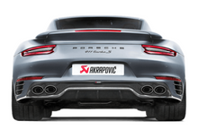 Load image into Gallery viewer, Akrapovic 16-17 Porsche 911 Turbo/Turbo S (991.2) Slip-On Line (Titanium) (Req. Tips/Diffuser) - DTX Performance