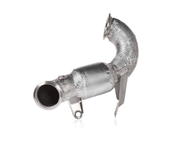 Akrapovic 2020 Mercedes-Benz CLA45S/A45S AMG (C118/X118/W177) DownPipes w/ Cat (SS) - DTX Performance