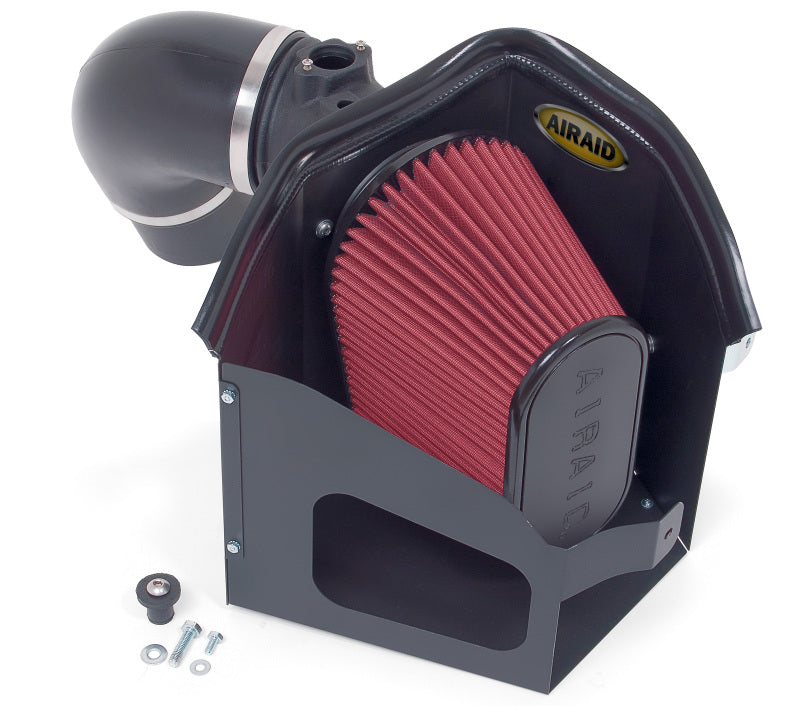 Airaid 07-09 Dodge Ram Cummins DSL 6.7L CAD Intake System w/ Tube (Oiled / Red Media) - DTX Performance