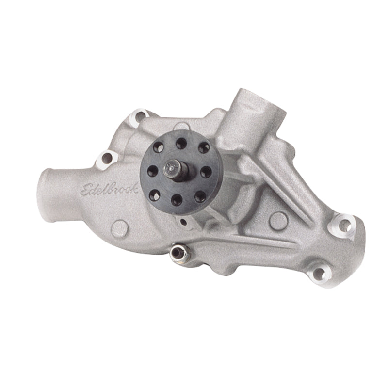 Edelbrock Water Pump High Performance Chevrolet 350 CI V8 Short Style Satin Finish - DTX Performance