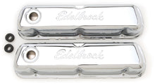 Load image into Gallery viewer, Edelbrock Valve Cover Signature Series Ford 260-289-302-351W CI V8 Chrome - DTX Performance