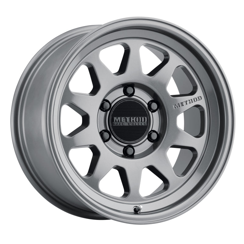 Method MR316 17x8.5 0mm Offset 6x5.5 106.25mm CB Gloss Titanium Wheel - DTX Performance