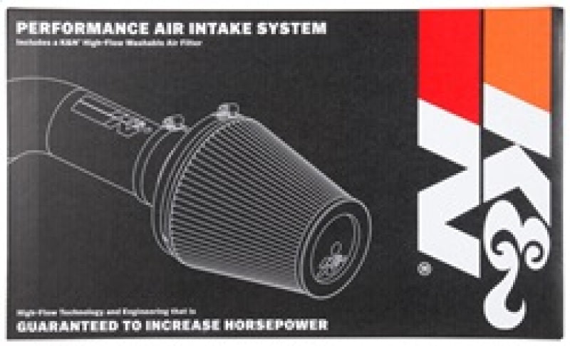 K&N Performance Intake Kit PERF. INTAKE KIT; JEEP LIBERTY, V6-3.7L, 08-09 - DTX Performance