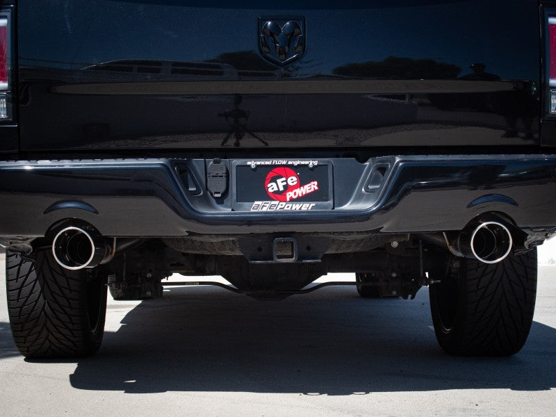 aFe 09-18 Ram 1500 V8 5.7L Hemi Gemini XV 3in 304 SS Cat-Back Exhaust w/ Polished Tips - DTX Performance