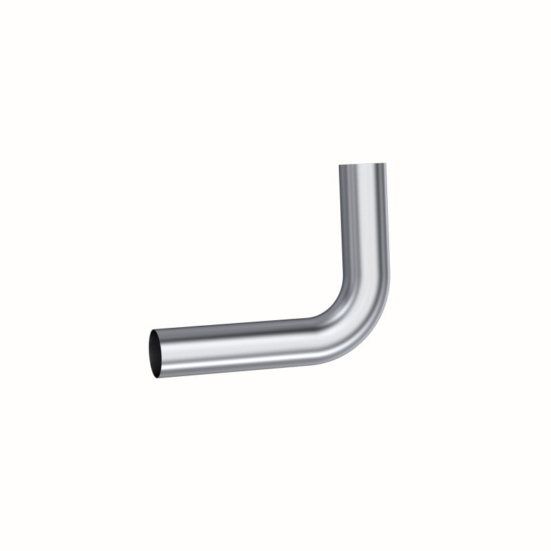 MBRP Universal 5in - 90 Deg Bend 12in Legs Aluminized Steel (NO DROPSHIP) - DTX Performance