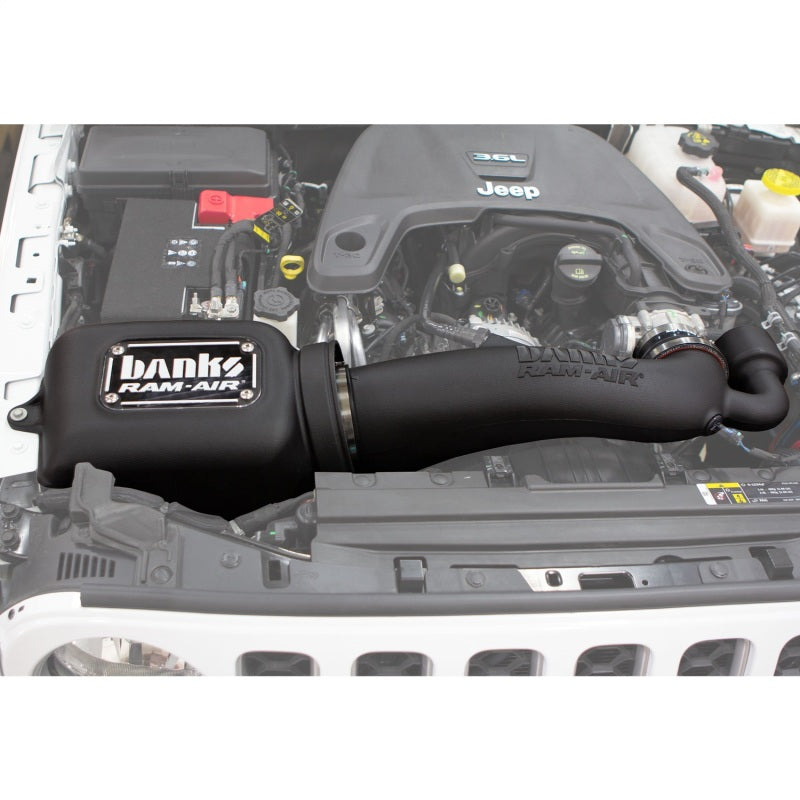 Banks Power 18-20 Jeep 3.6L Wrangler (JL) Ram-Air Intake System - Dry Filter - DTX Performance