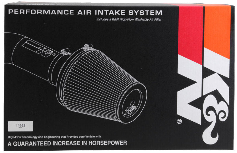 K&N 63 Series AirCharger Performance Intake 15-19 Ford F150 5.0L V8 F/I - DTX Performance