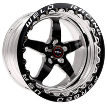 Load image into Gallery viewer, Weld S71 17x12 / 5x4.75 BP / 3.8in. BS Black Wheel (Medium Pad) - Single-Beadlock - DTX Performance