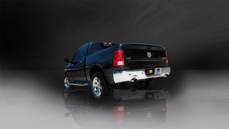 Corsa/dB 09-14 Dodge Ram Quad Cab/Short Bed 1500 4.7L V8 Polished Sport Cat-Back Exhaust - DTX Performance