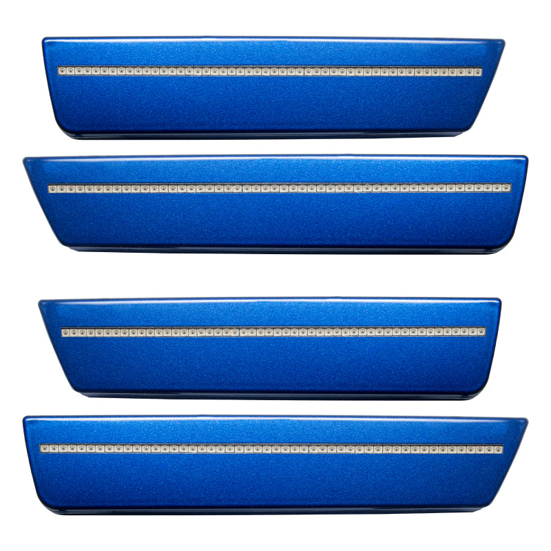 Oracle 08-14 Dodge Challenger Concept Sidemarker Set - Clear - Deep Water Blue Pearl (PBS) - DTX Performance