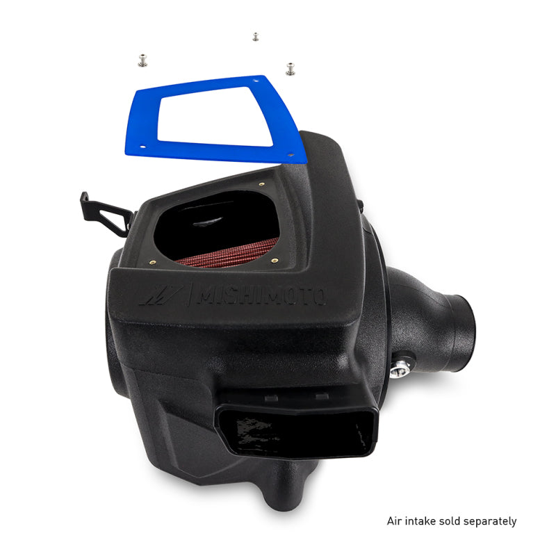 Mishimoto 2021+ Ford Bronco Air Intake Lid Kit - Blue/Yellow - DTX Performance