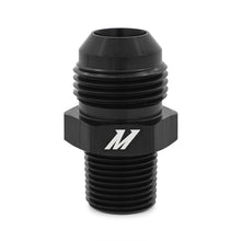 Load image into Gallery viewer, Mishimoto Aluminum -12AN to 3/4 NPT Fitting - Black - DTX Performance