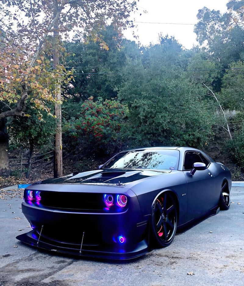 Oracle 08-14 Dodge Challenger Dynamic Surface Mount Headlight/Fog Light Halo Kit COMBO - ColorSHIFT - DTX Performance