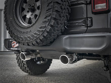 Load image into Gallery viewer, Rebel Series 2.5in 304 SS Cat-Back Exhaust w/ Polished Tips 2018+ Jeep Wrangler (JL) V6 3.6L - DTX Performance