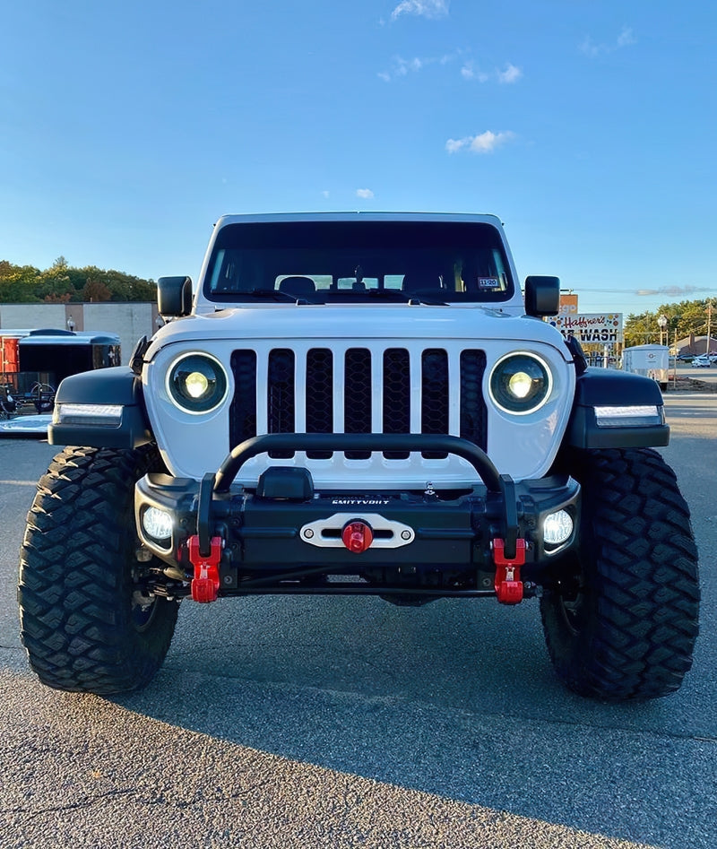 Oracle Jeep JL/Gladiator JT Oculus Switchback Bi-LED Projector Headlights - Amber/White Switchback - DTX Performance