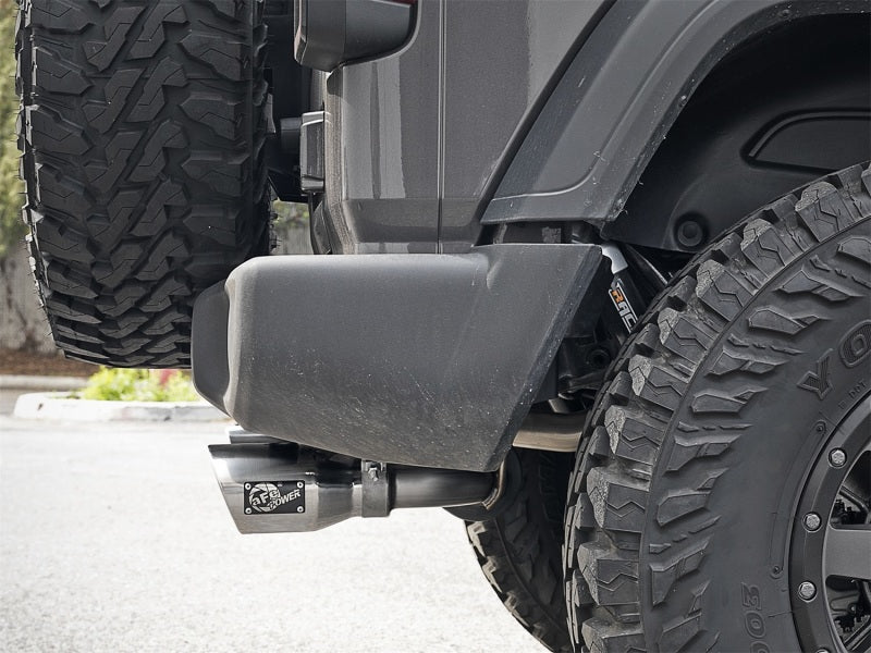 Rebel Series 2.5in 304 SS Cat-Back Exhaust w/ Polished Tips 2018+ Jeep Wrangler (JL) V6 3.6L - DTX Performance