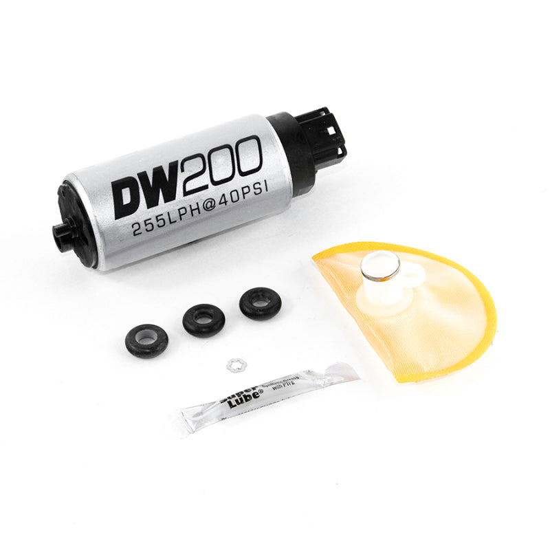 DeatschWerks 255 LPH In-Tank Fuel Pump w/ 10+ Legacy GT/03-08 G35/350Z Set Up Kit - DTX Performance